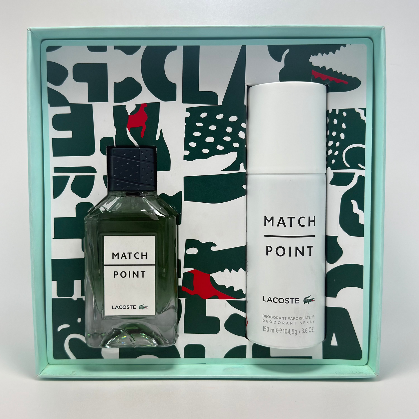 Lacoste Match Point Estuche Eau de Toilette 100 ml + Desodorante 150 ml