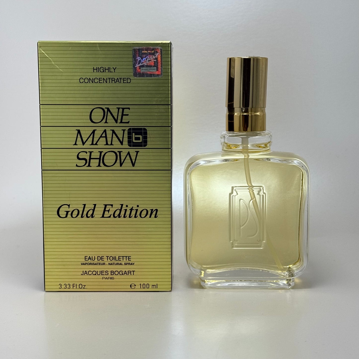 Jacques Bogart One Man Show Gold Edition Eau de Toilette 100 ml Highly Concentrated