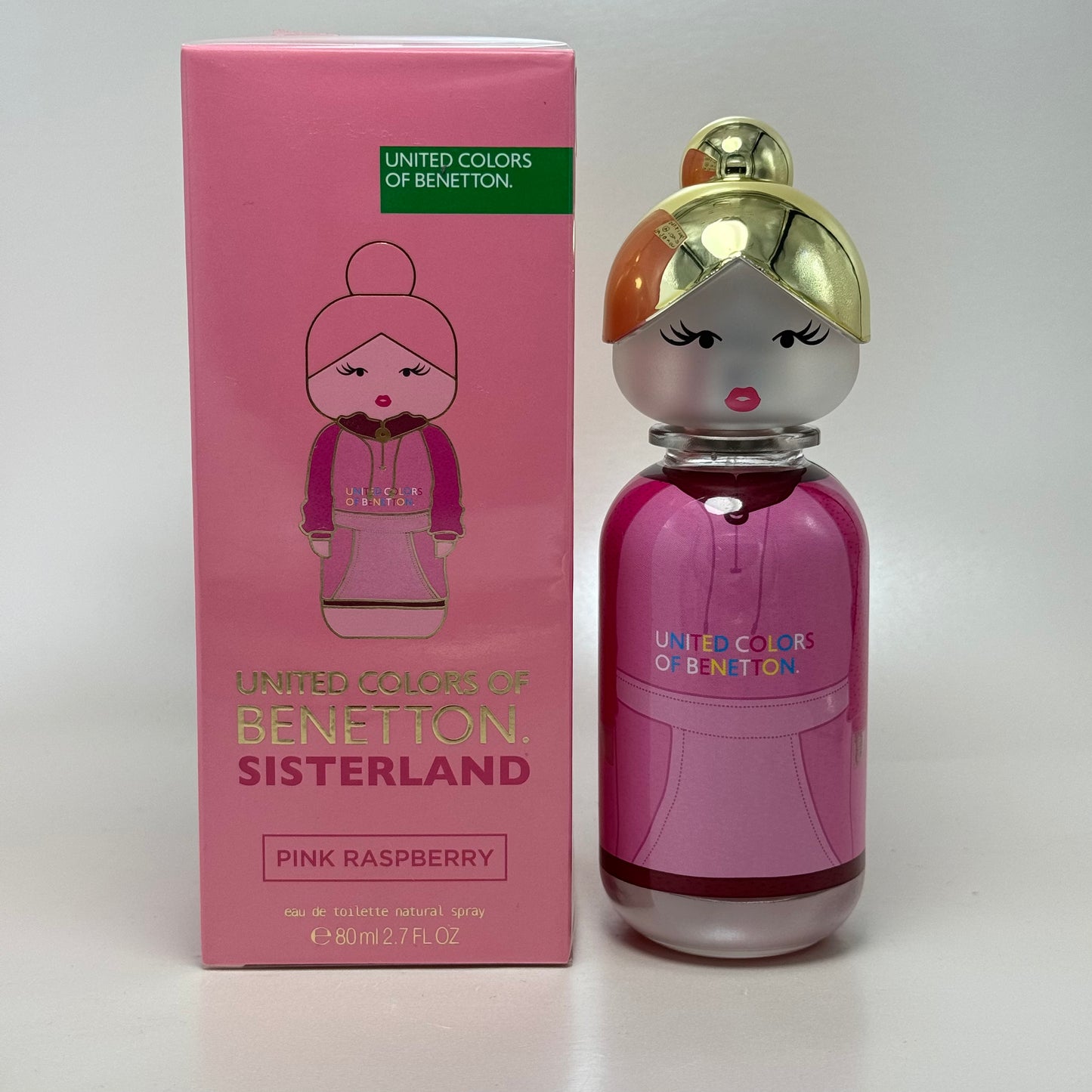 United Colors of Benetton Sisterland Pink Raspberry Eau de Toilette 80 ml