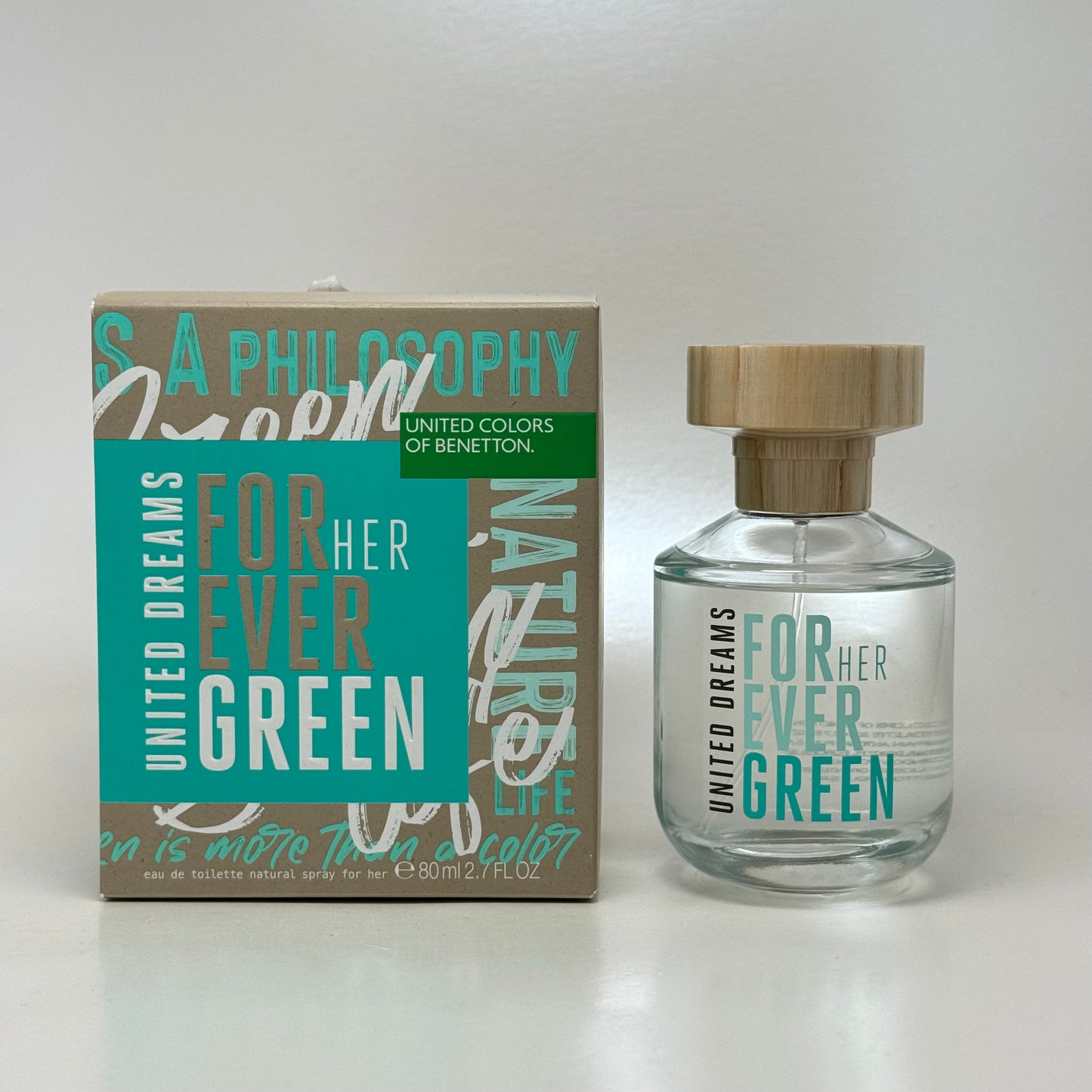 United Colors of Benetton United Dreams Forever Green Her Eau de Toilette 80 ml