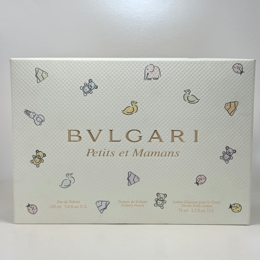 Bvlgari Petits et Mamans Eau de Toilette 100 ml + Trousse de Toilette + Gentle Body Lotion
