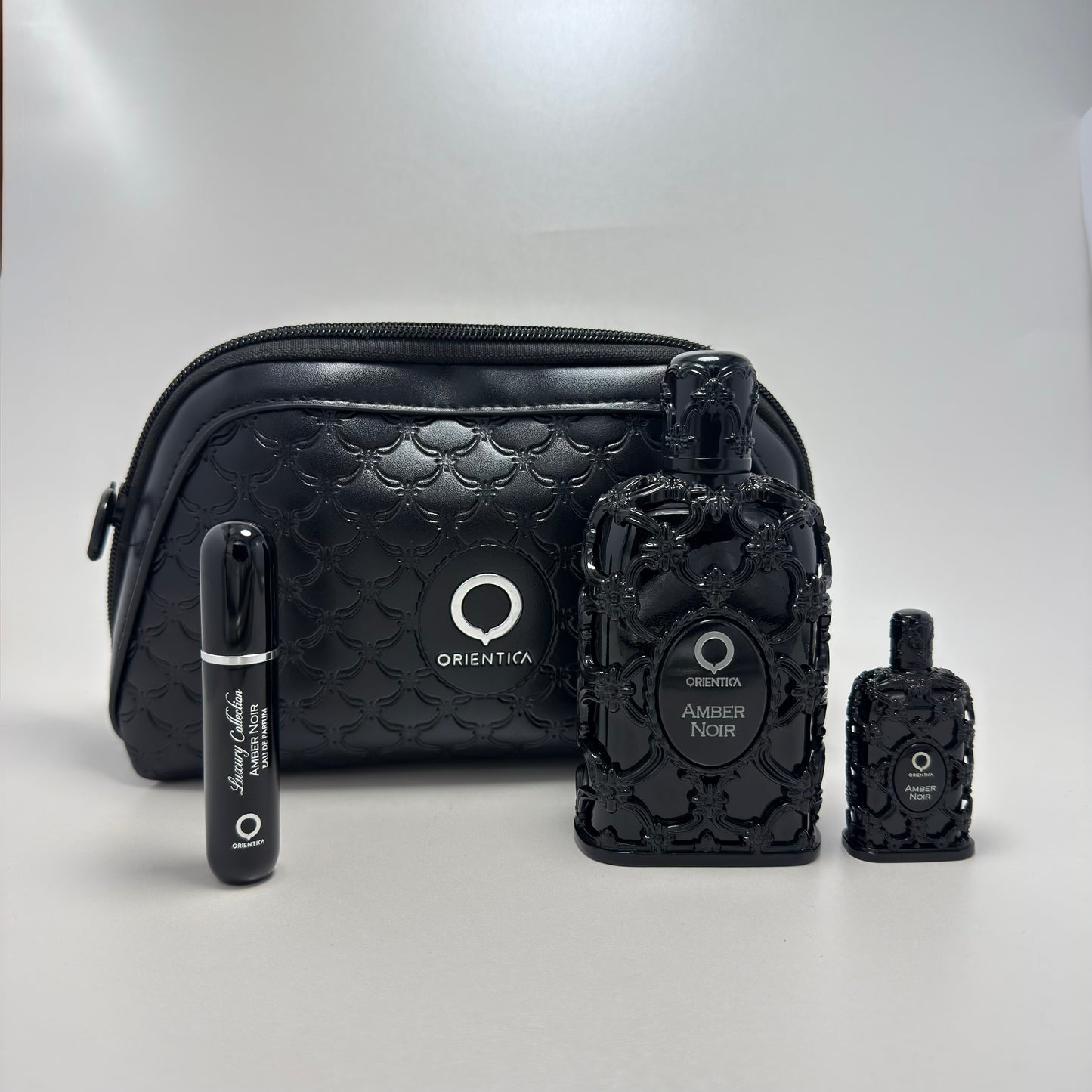 Orientica Luxury Collection Amber Noir Estuche Eau de Parfum 80 ml + 7.5 ml + Atomizer + Gift Bag