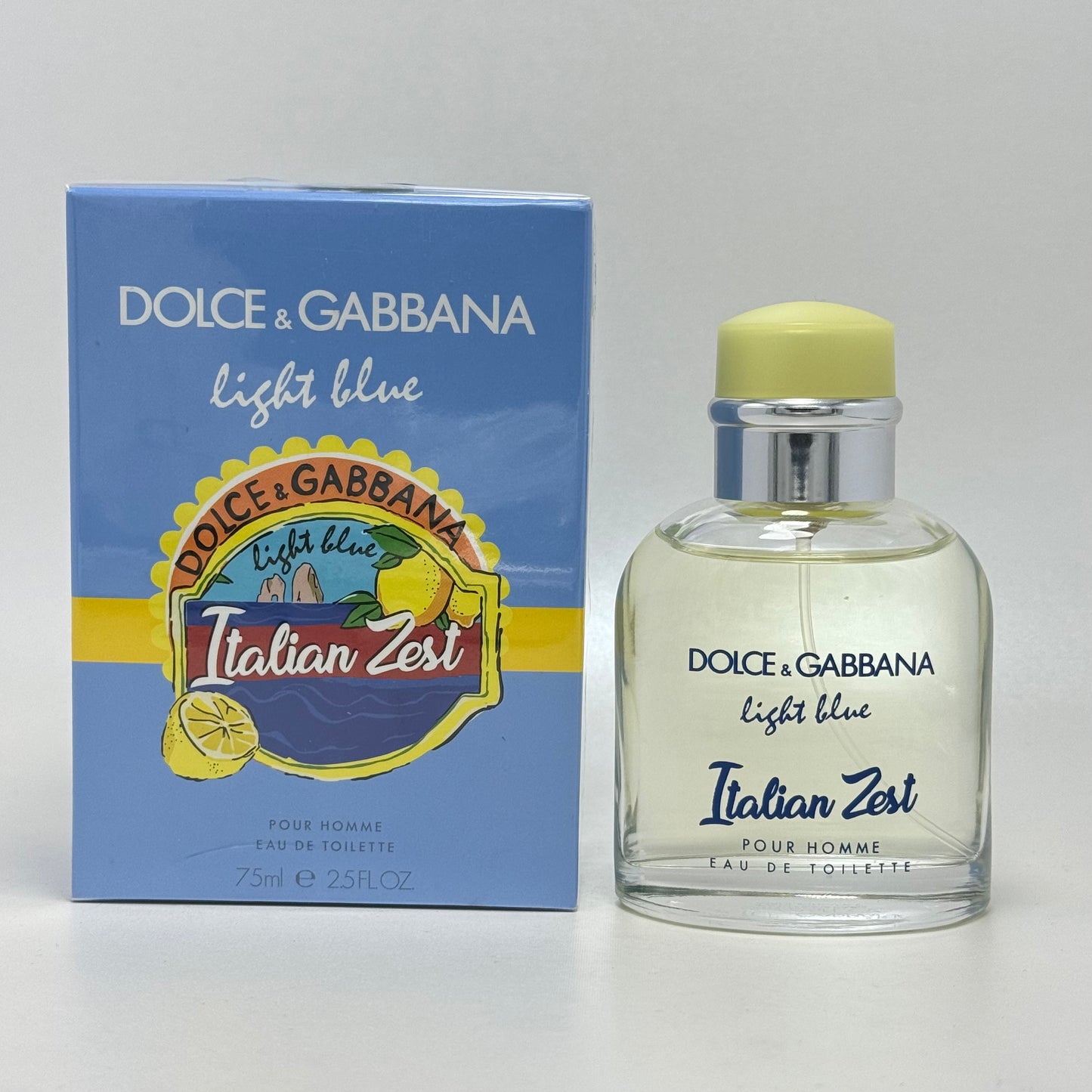 Dolce&Gabbana Light Blue Italian Zest Pour Homme Eau de Toilette 75 ml