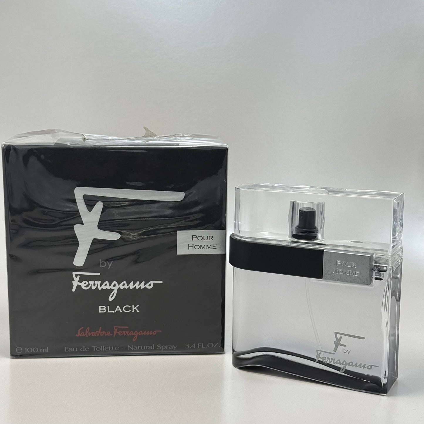 Salvatore Ferragamo F by Ferragamo Black Eau de Toilette 100 ml