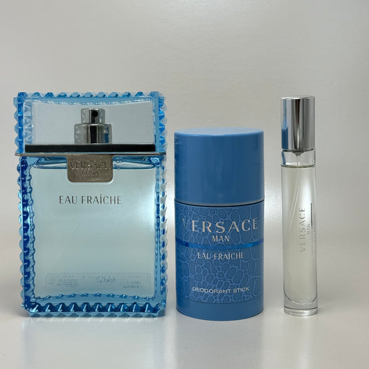 Versace Man Eau Fraîche Estuche Eau de Toilette 100 ml + 10 ml + Deodorant Stick 75 ml