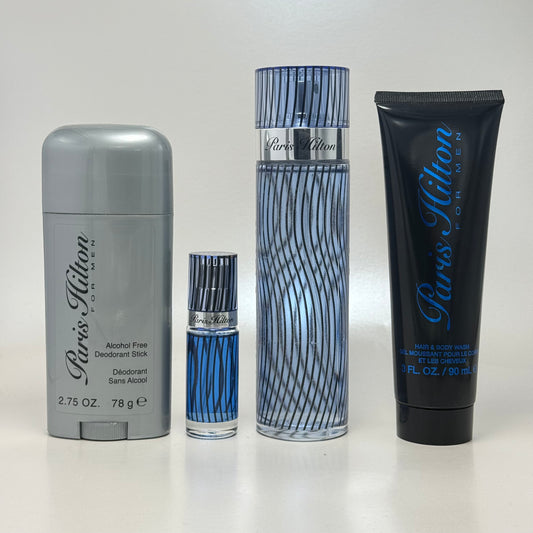 Paris Hilton for Men Estuche Eau de Toilette 100 ml + 10 ml + Hair & Body Wash 90 ml + Deodorant Stick 78 g