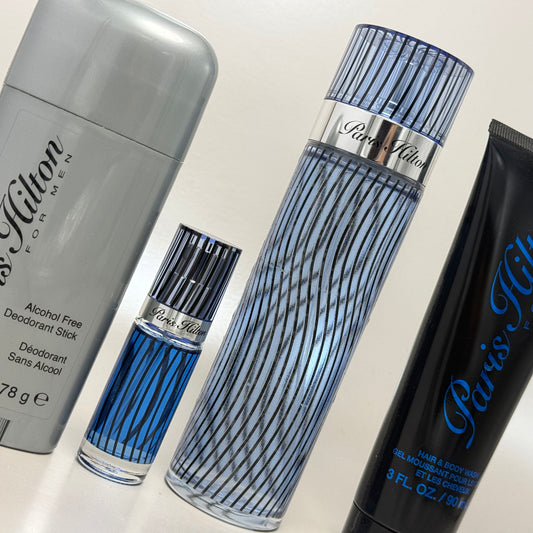 Paris Hilton for Men Estuche Eau de Toilette 100 ml + 10 ml + Hair & Body Wash 90 ml + Deodorant Stick 78 g
