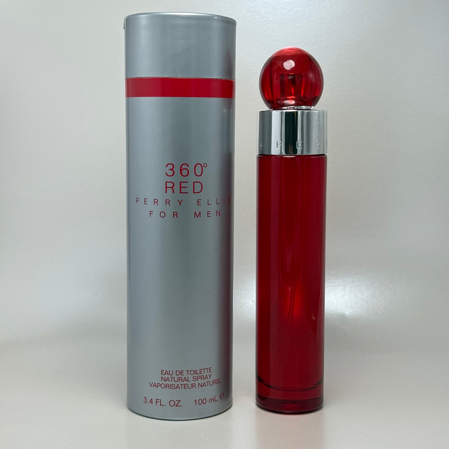 Perry Ellis 360° Red for Men Eau de Toilette 100 ml