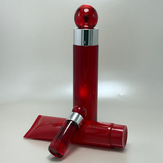 Perry Ellis 360° Red for Men Estuche Eau de Toilette 100 ml + 7.5 ml + Shower Gel 90 ml
