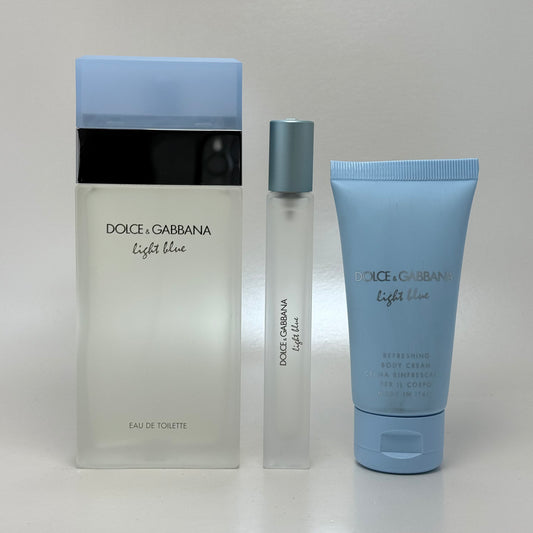 Dolce&Gabbana Light Blue Estuche Eau de Toilette 100 ml + 10 ml + Refreshing Body Cream 50 ml