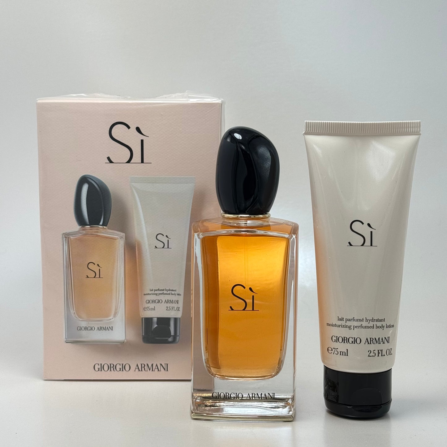 Giorgio Armani Sì Eau de Parfum Estuche 100 ml + Perfumed Body Lotion 75 ml