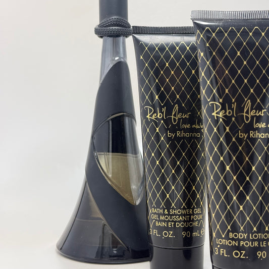 Rihanna Reb’l Fleur Love Always Eau de Parfum Estuche 100 ml + Body Lotion 90 ml + Bath & Shower Gel 90 ml