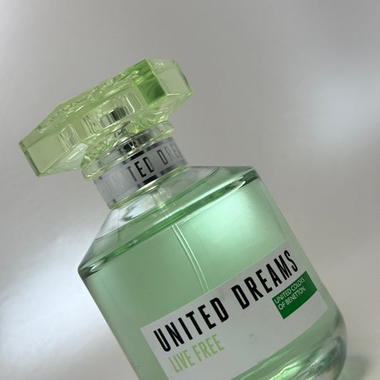 United Colors of Benetton United Dreams Live Free for Her Eau de Toilette 80 ml