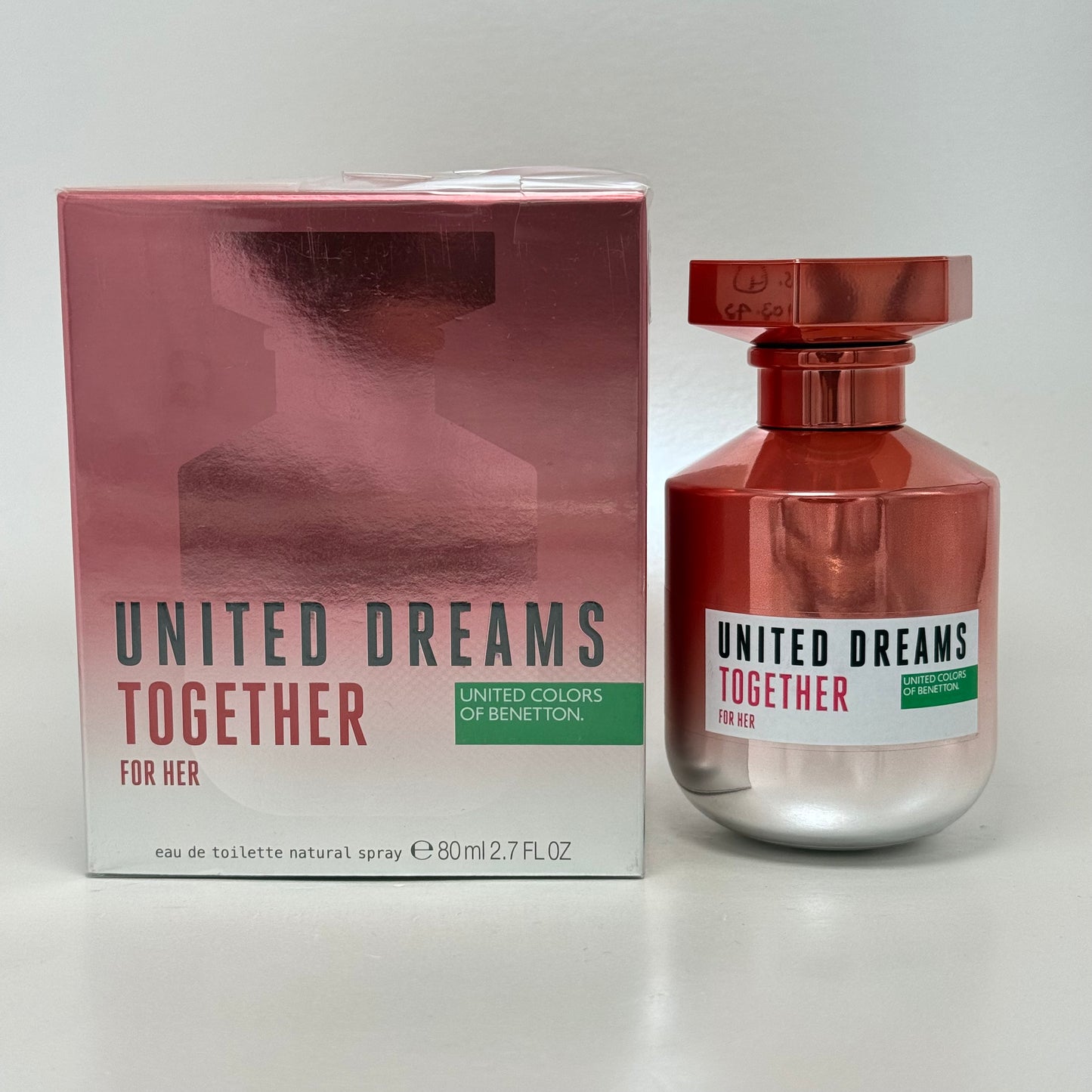 United Colors of Benetton United Dreams Together for Her Eau de Toilette 80 ml