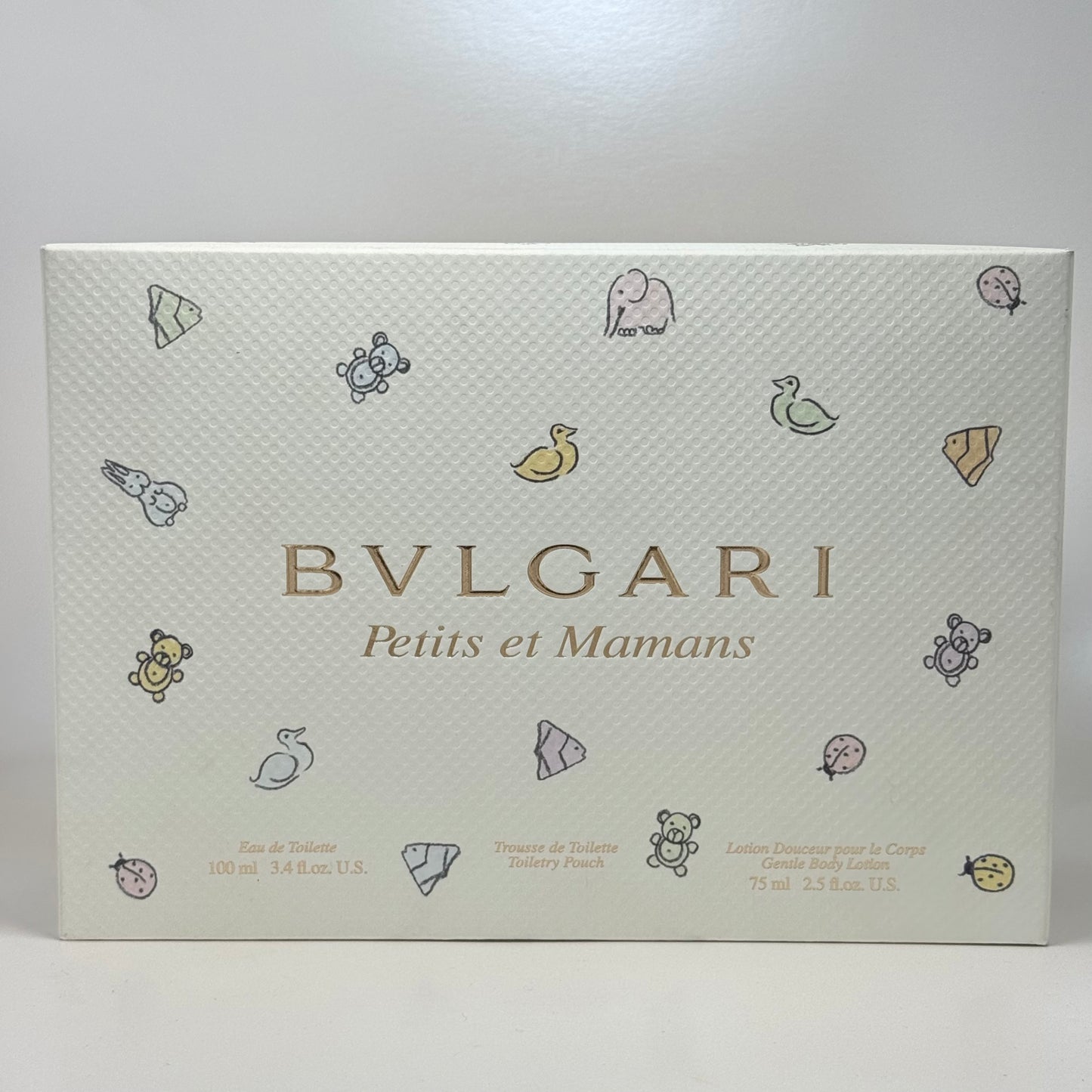Bvlgari Petits et Mamans Eau de Toilette 100 ml + Trousse de Toilette + Gentle Body Lotion