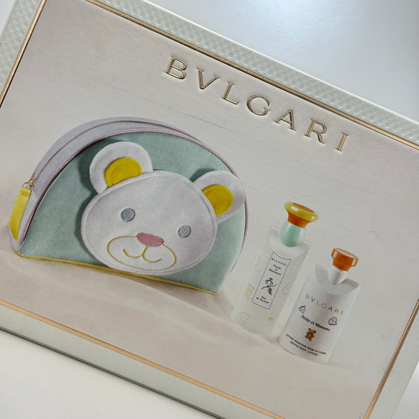 Bvlgari Petits et Mamans Eau de Toilette 100 ml + Trousse de Toilette + Gentle Body Lotion