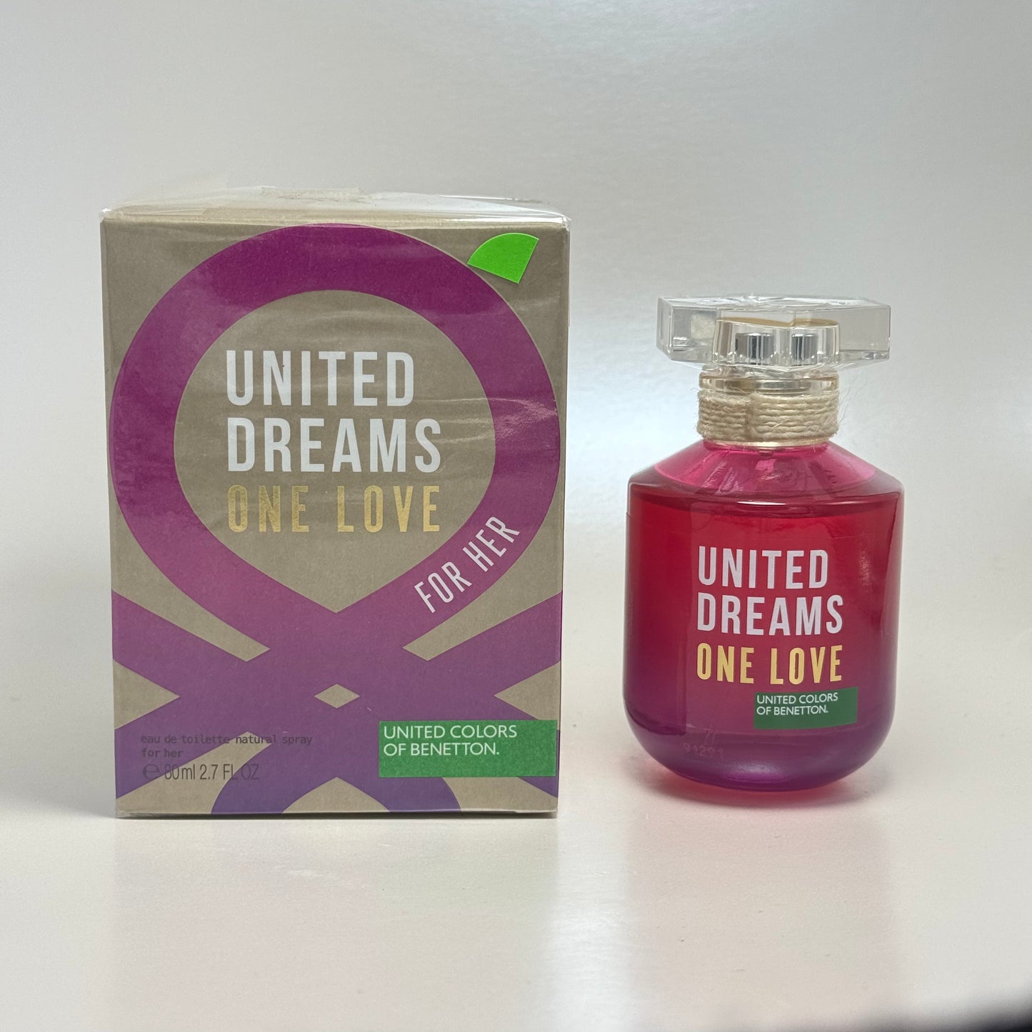 United Colors of Benetton United Dreams One Love for Her Eau de Toilette 80 ml