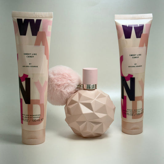 Ariana Grande Sweet Like Candy Gift Set Eau de Parfum 100 ml + Shower Gel 100 ml + Crème Le Corps 100 ml