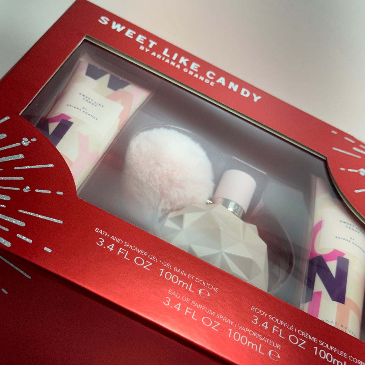 Ariana Grande Sweet Like Candy Gift Set Eau de Parfum 100 ml + Shower Gel 100 ml + Crème Le Corps 100 ml